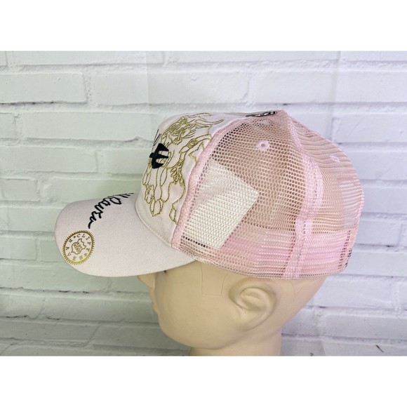 Cliff Raven Artwear Devil Ed Hardy Tattoo Embroidered Mesh Back Snapback Hat Cap - Picture 4 of 9